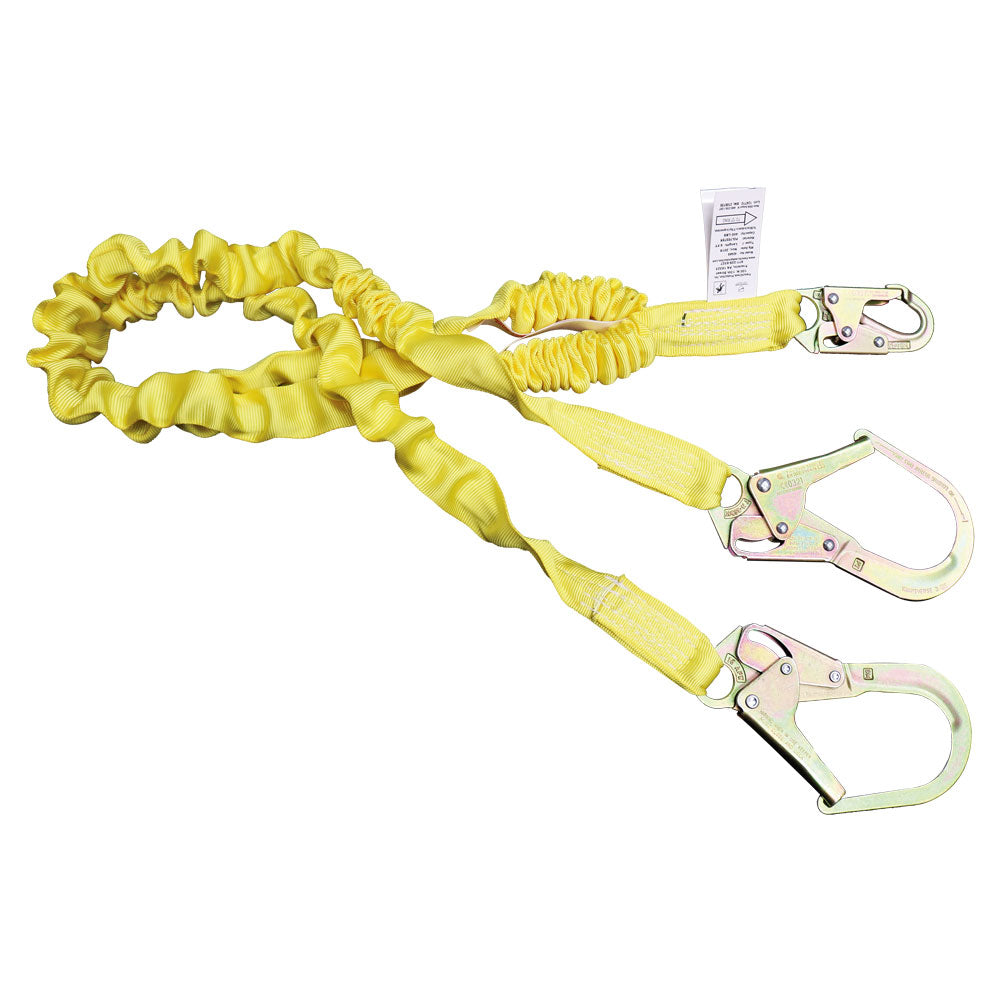 French Creek STRATOS Dual Elastic Tubular Shock Absorbing Lanyard