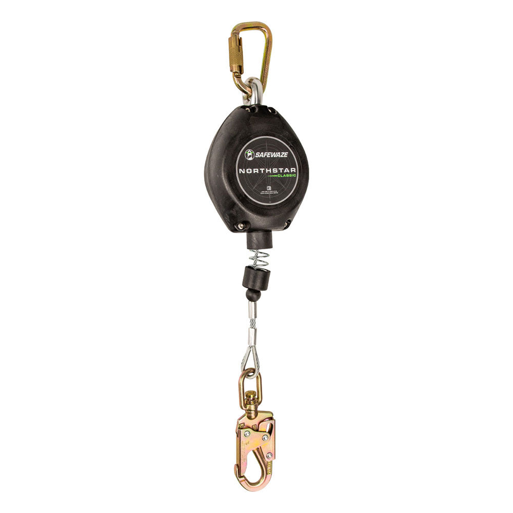 Safewaze Northstar Classic Cable Retractable - 20 Ft. - FS-FSP1220-G