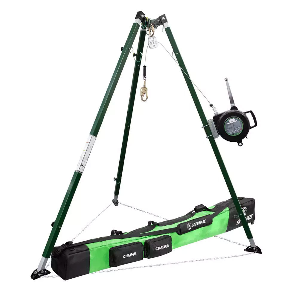 Safewaze 10 ft. Tech Tripod - 65 ft. 3-Way System