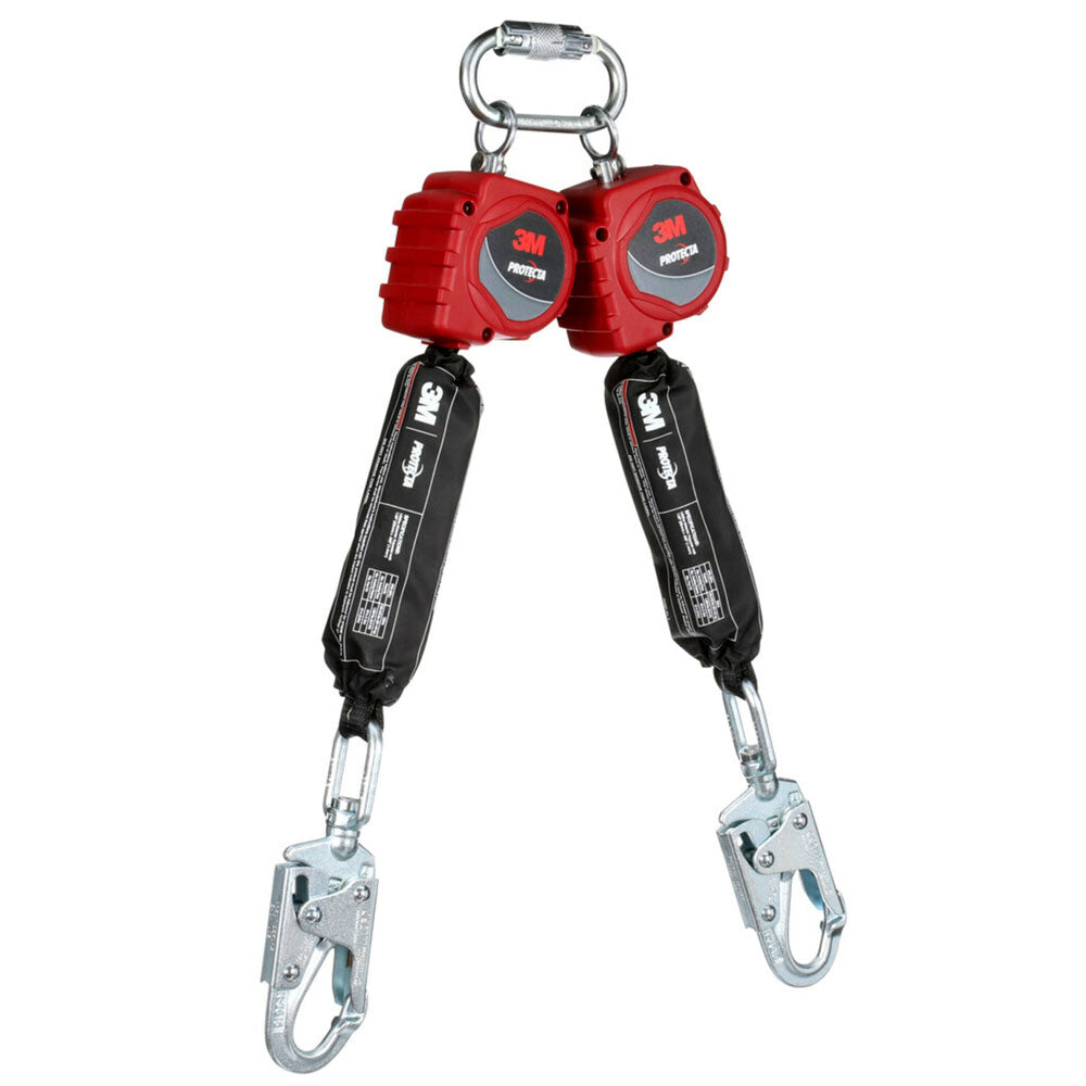 3M Protecta Twin-Leg Web Personal SRL w/ Swiveling Snap Hooks - 6 ft.