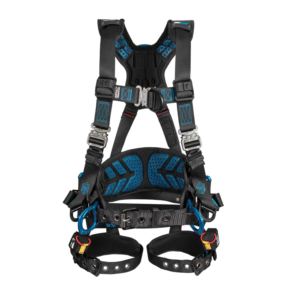 FallTech Carbon FT-One Tower Harness - Tongue Buckle - Back