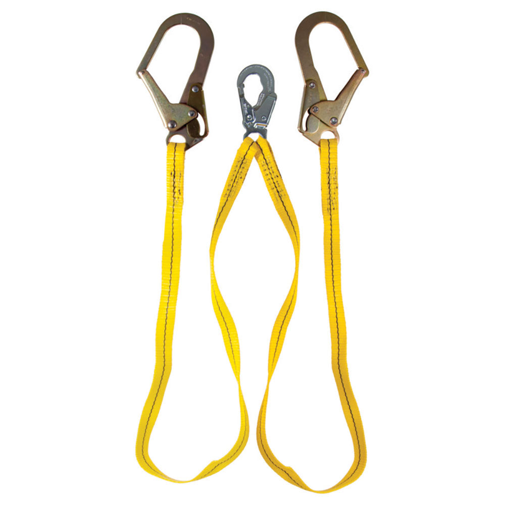 Guardian Dual Leg Non-Shock Lanyard - Rebar Hooks - 6 ft.