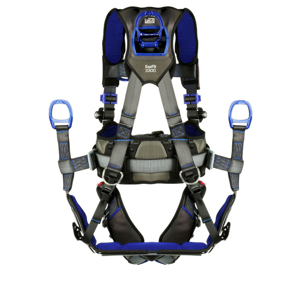 3M DBI-SALA ExoFit X300 Tower Safety Harness - Back