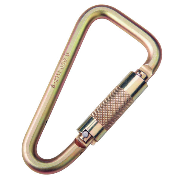 DBI-SALA Saflok Steel Carabiner - 1-3/16 in. Gate Opening