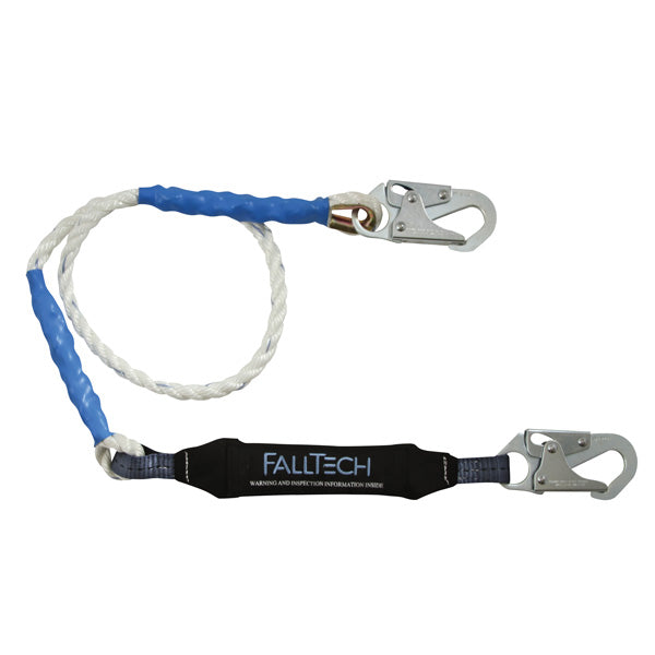 FallTech ViewPack Shock Absorbing Rope Lanyard - 6 ft.