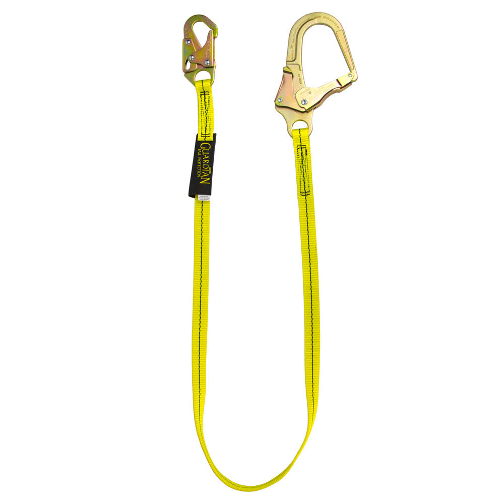 Guardian Non-Shock Absorbing Lanyard Rebar Hooks - 3 ft.