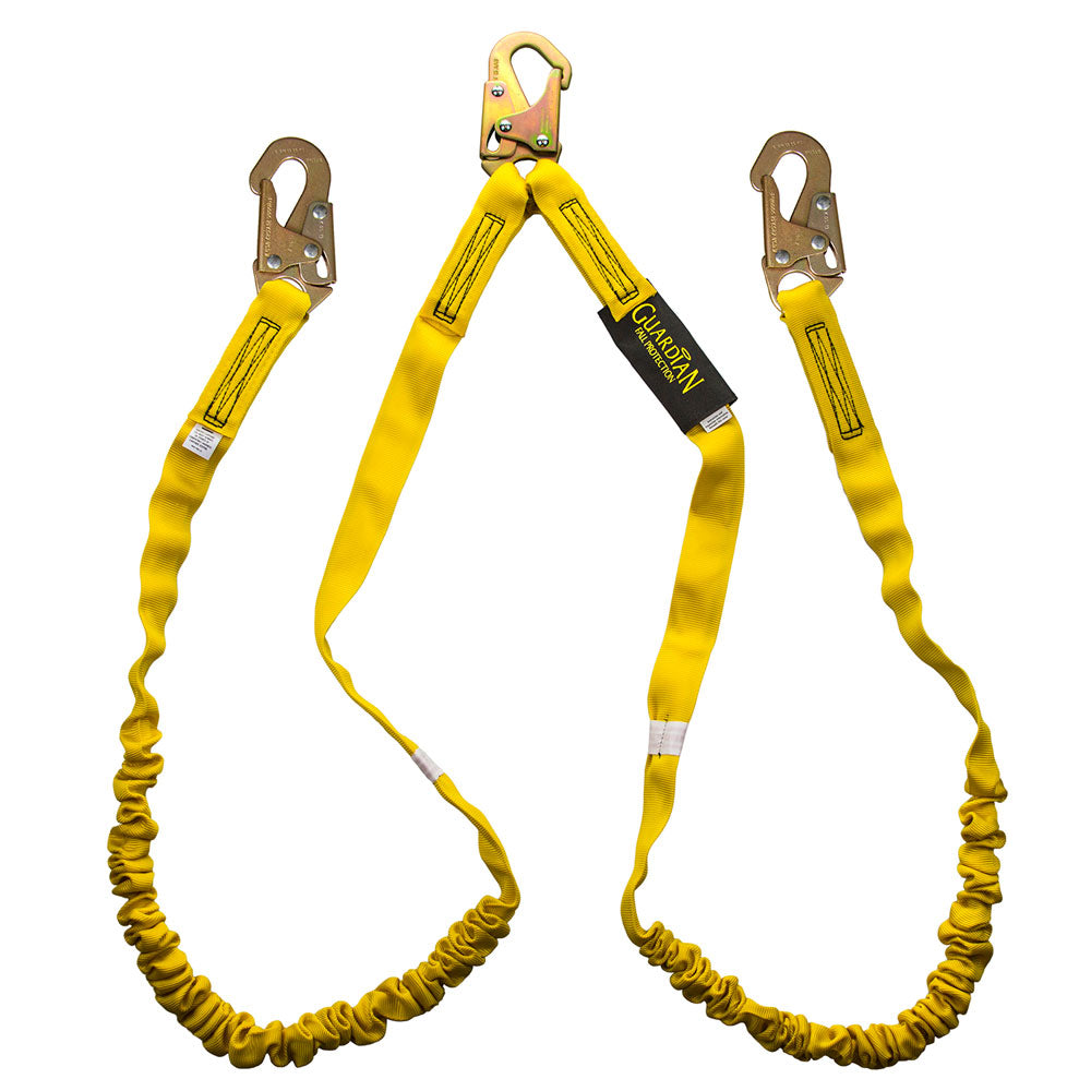 Guardian Internal Dual Leg Shock Lanyard - 6 ft. - 11202