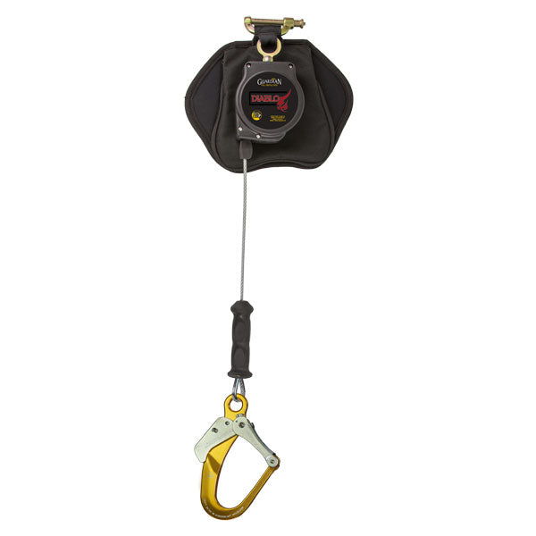 Guardian Diablo Leading Edge Retractable w/ Aluminum Rebar Hook - 8 ft.