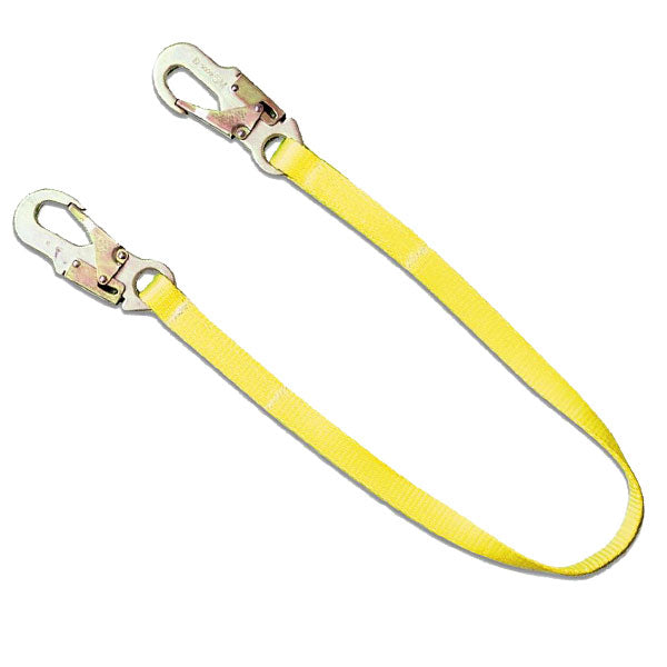 Guardian Non-Shock Absorbing Lanyard-Snap Hooks-3'