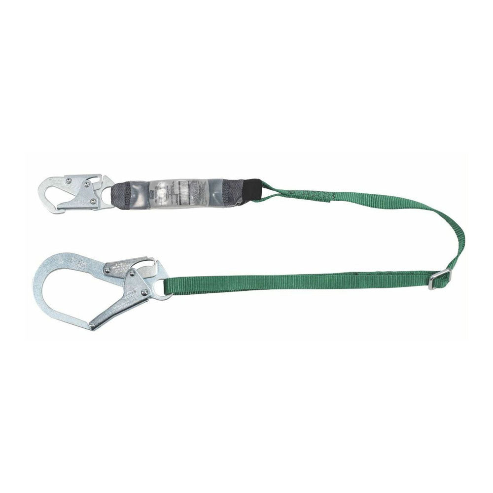 MSA V-SERIES Adjustable Shock Absorbing Rebar Hook Lanyard  - 6 ft.