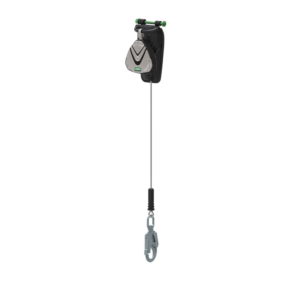 MSA V-EDGE Leading Edge Personal Fall Limiter w/ Swivel Snap Hook - 8 ft.