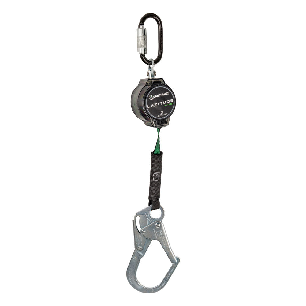 Safewaze Latitude Pro Lightweight Web Retractable w/ Rebar Hook - 7 ft.