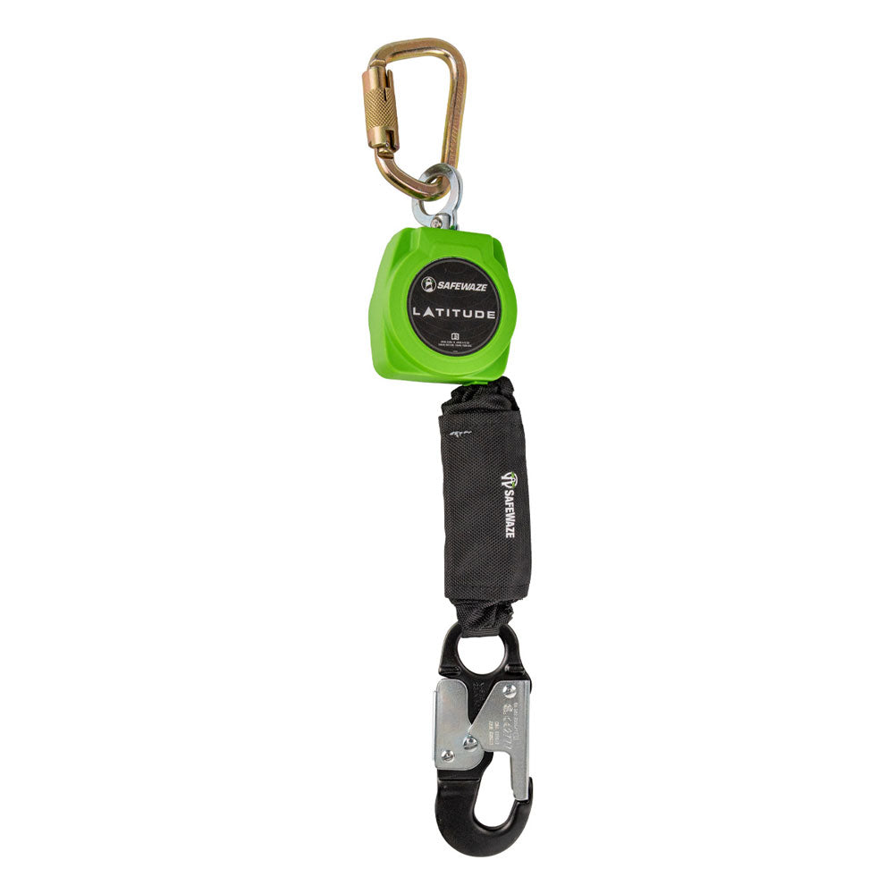 Safewaze Latitude Web Personal SRD w/ Aluminum Snap Hook - 6 ft