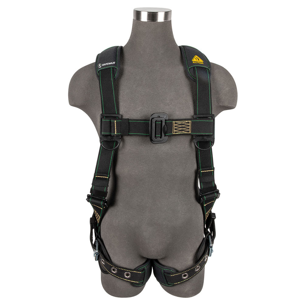 Safewaze Arc Flash Aramid Dielectric Harness w/ Tongue Buckles