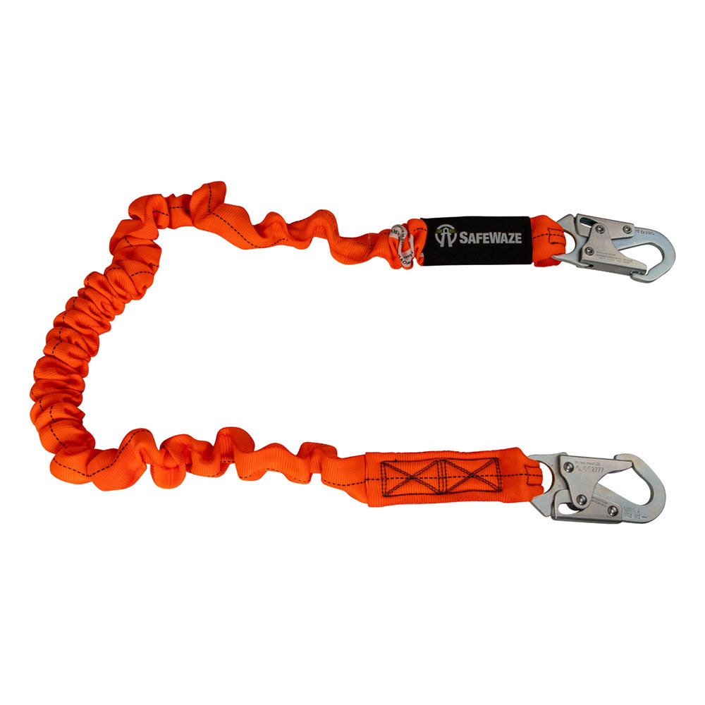 Safewaze V-Line Stretch Internal Shock Lanyard - 6 ft.