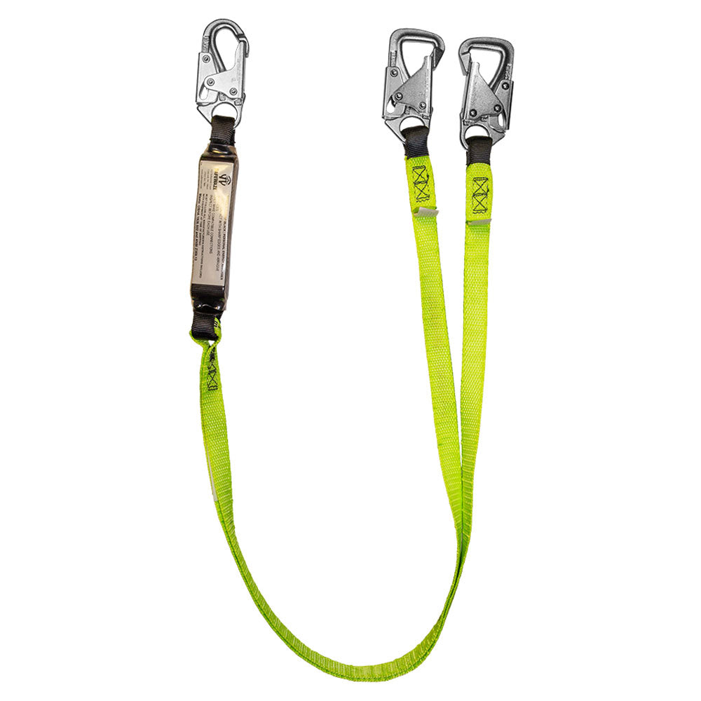 Safewaze Dual-Leg Tie-Back Shock Lanyard - 6 ft.