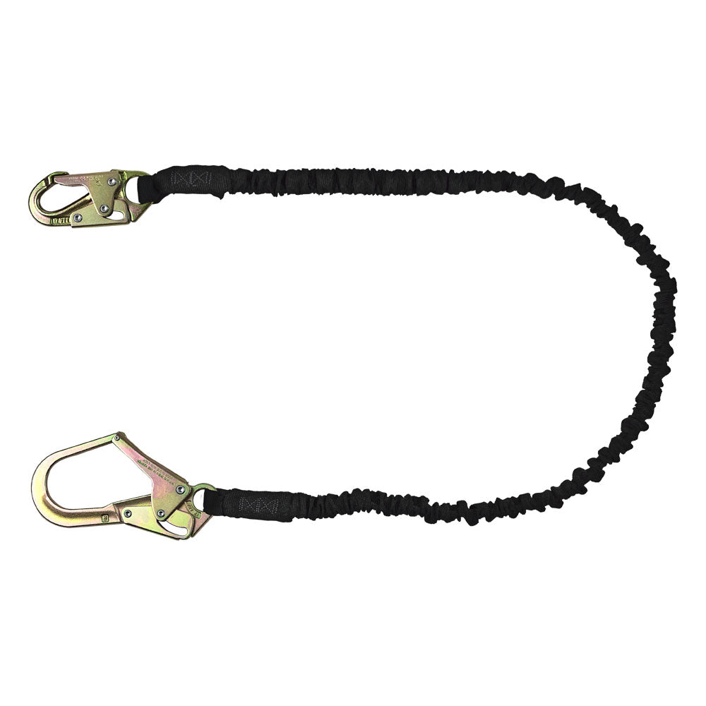 Safewaze Low Profile Internal Shock Lanyard w/ Rebar Hook - 6 ft.