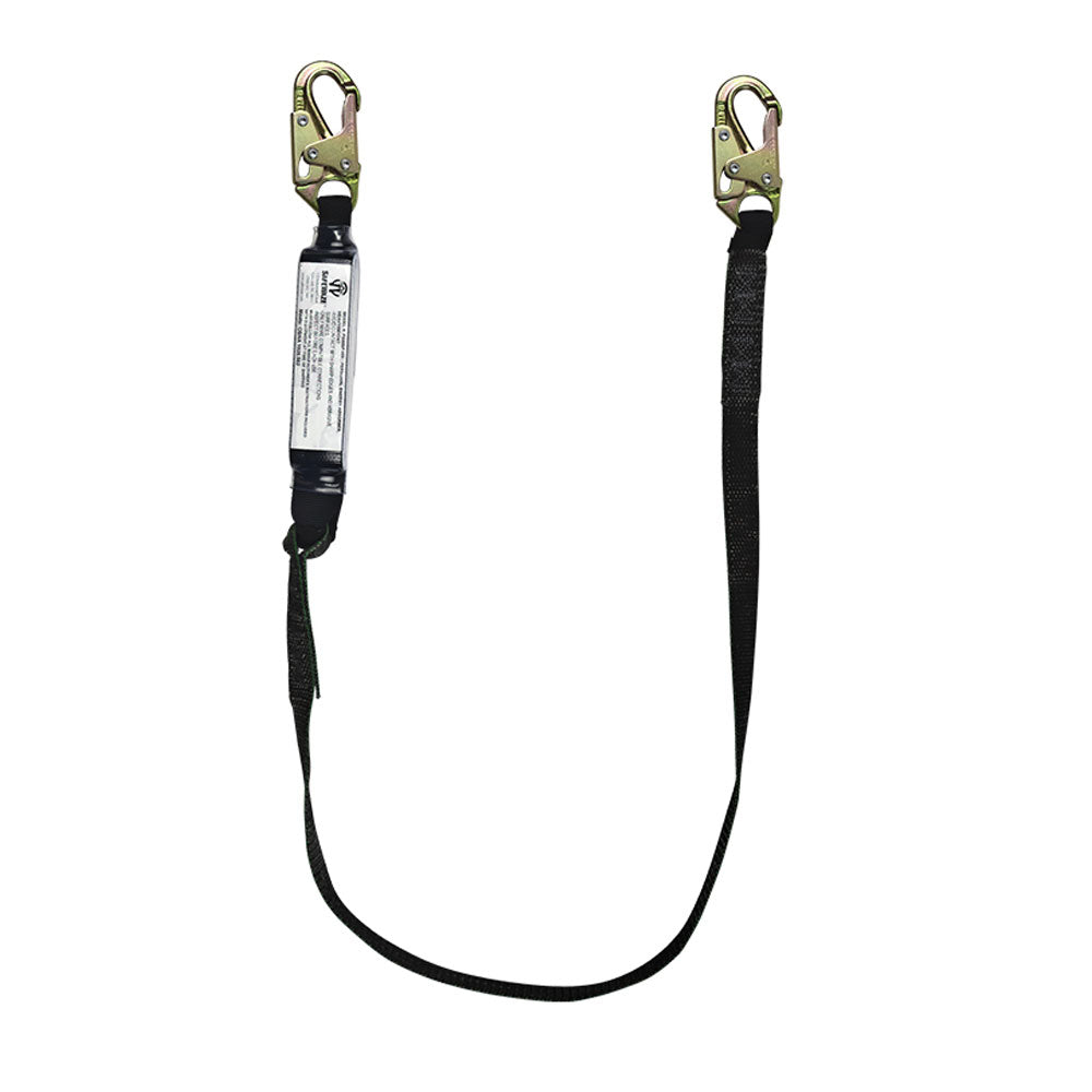 Safewaze PRO+ 400 lb. Rated Shock Absorbing Lanyard - 6 ft.