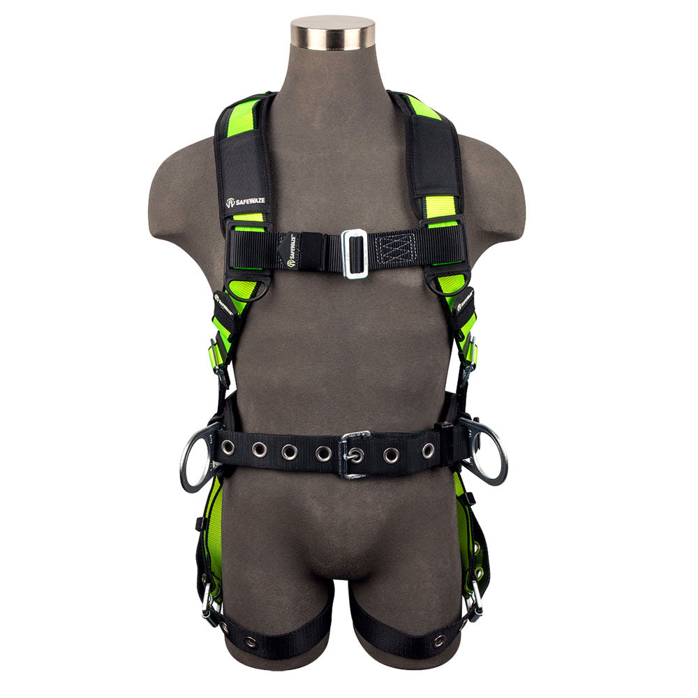 Safewaze PRO Construction Harness w/ Floating Back Pad - FS160