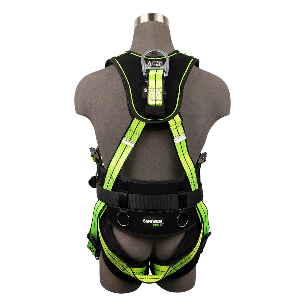 Safewaze PRO+ Flex Premium Construction Harness - Back